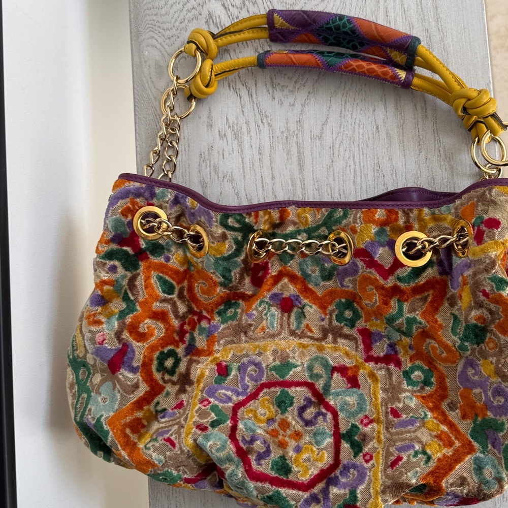 ETRO Velvet Handbag - Picture 9 of 11